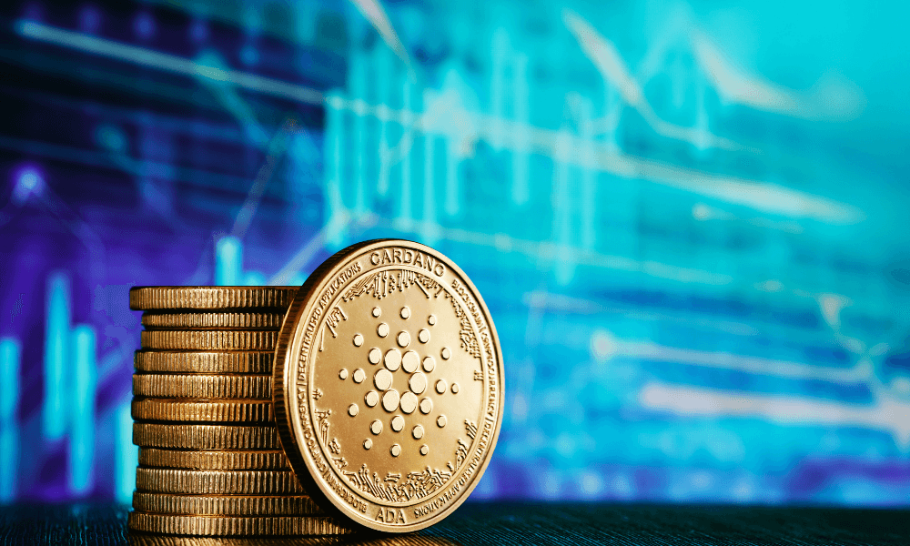 Cardano daily transaction volume surges but ADA prices slump